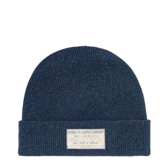 RRL by Ralph Lauren Cotton Watch Cap Midnight Blue - The Sporting Lodge