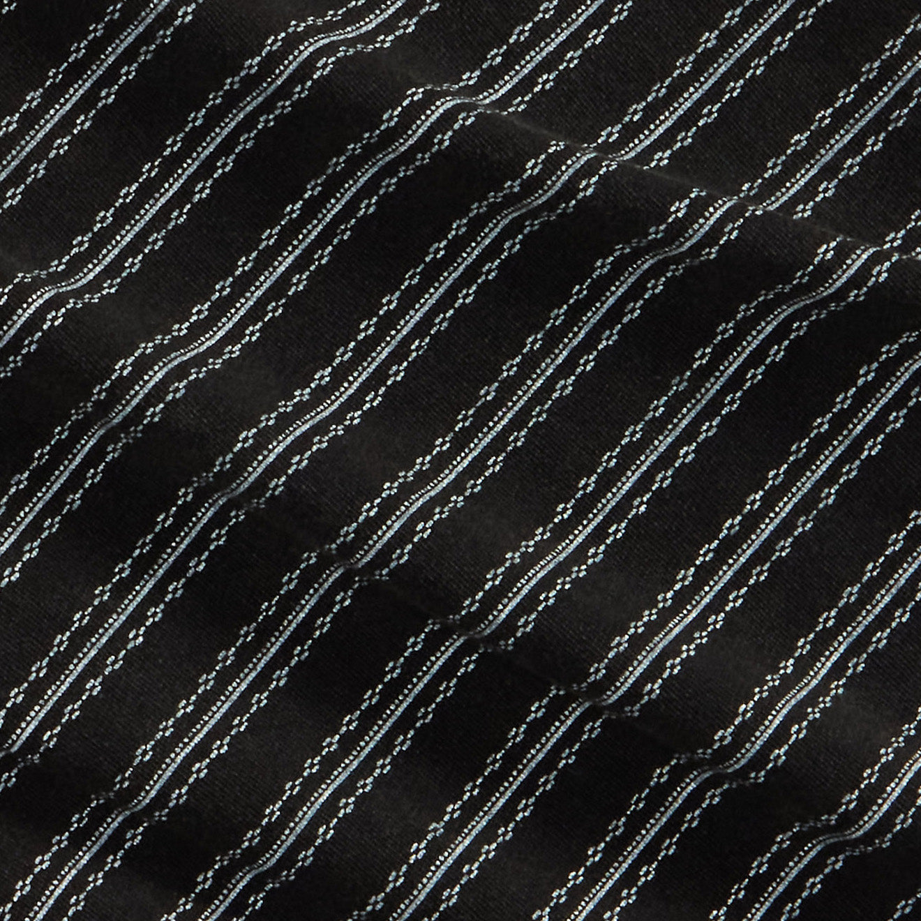 RRL by Ralph Lauren Indigo Striped Jersey T-Shirt Black Multi - The Sporting Lodge