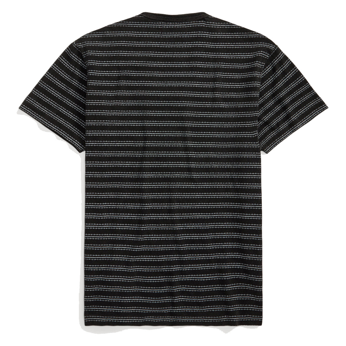 RRL by Ralph Lauren Indigo Striped Jersey T-Shirt Black Multi - The Sporting Lodge