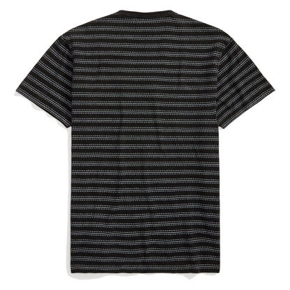 RRL by Ralph Lauren Indigo Striped Jersey T-Shirt Black Multi - The Sporting Lodge