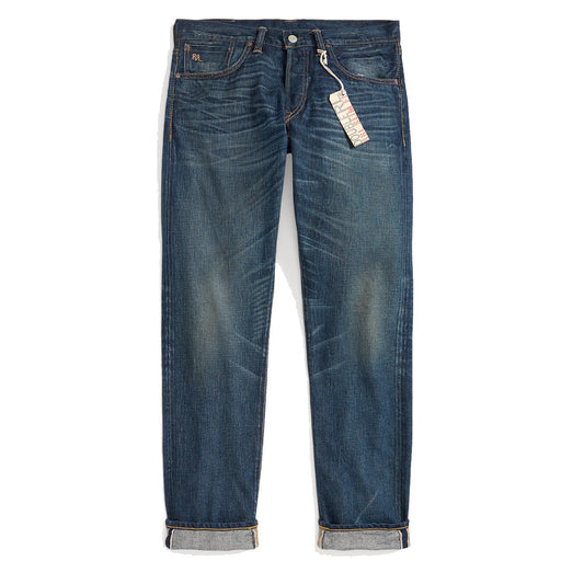 RRL by Ralph Lauren Slim Fit Ridgecrest Selvedge Jean Ridgecrest Wash - The Sporting Lodge
