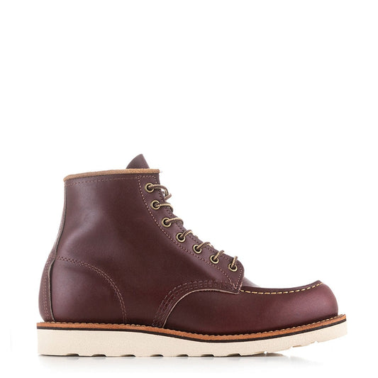 Red Wing 6-inch Classic Moc Boot Oxblood Mesa - The Sporting Lodge