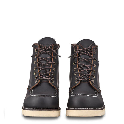 Red Wing 6-inch Classic Moc Boot Black Prairie - The Sporting Lodge
