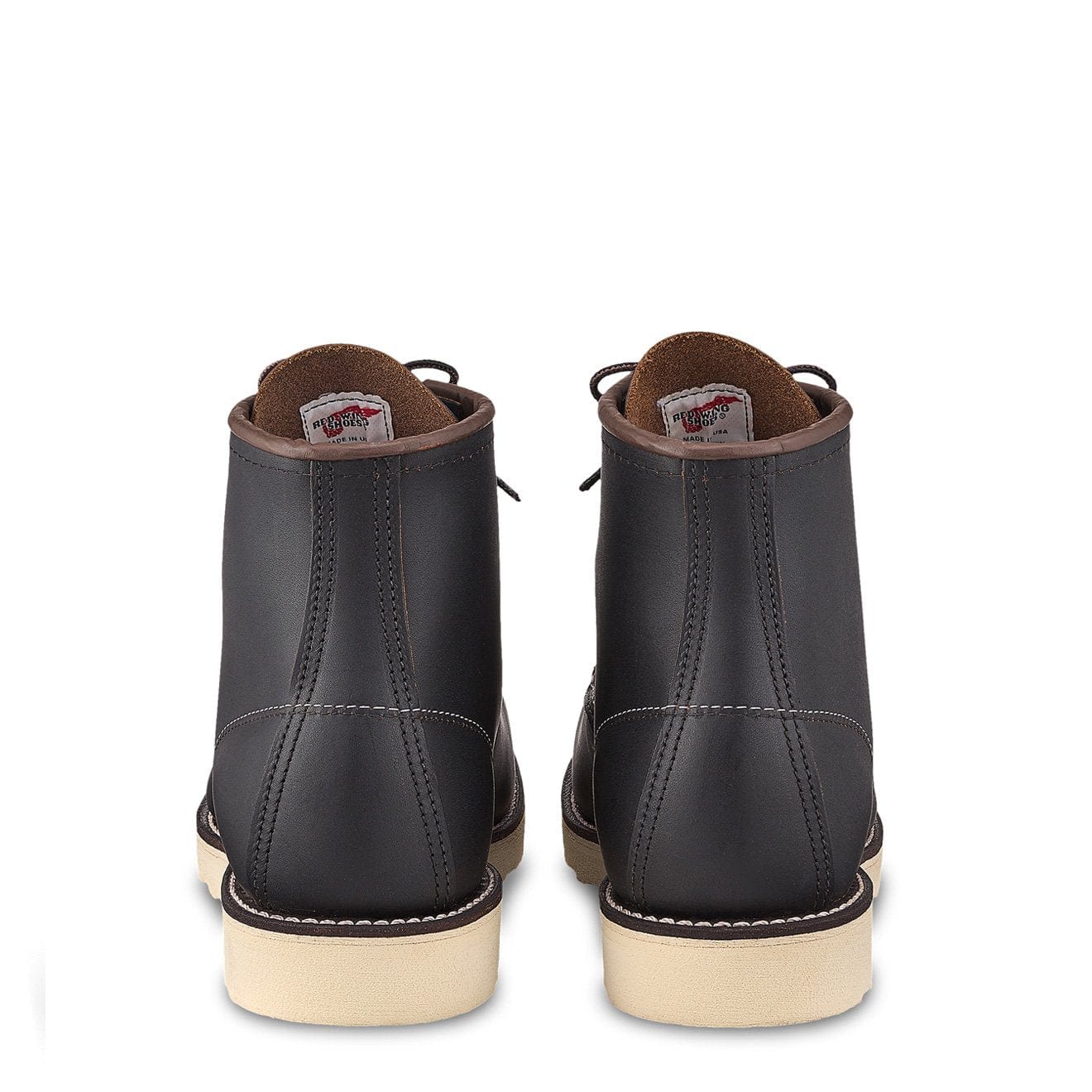 Red Wing 6-inch Classic Moc Boot Black Prairie - The Sporting Lodge