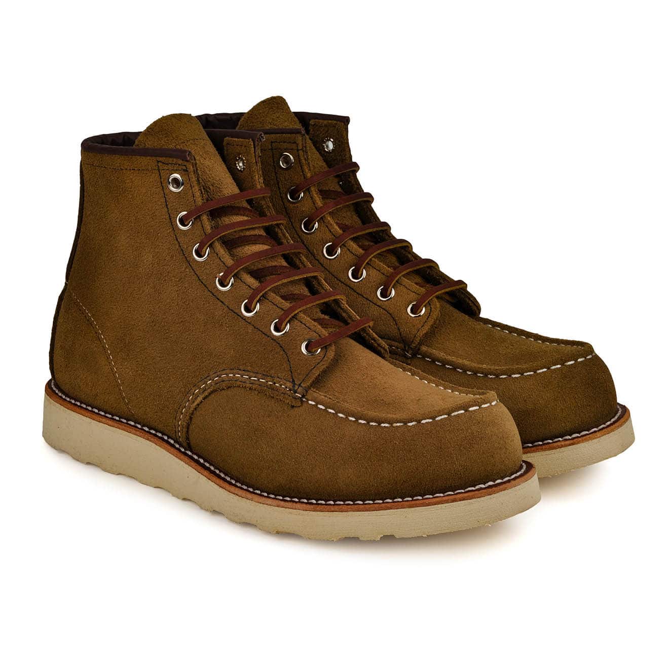 Red Wing 6-Inch Classic Moc Boot Olive Mohave - The Sporting Lodge