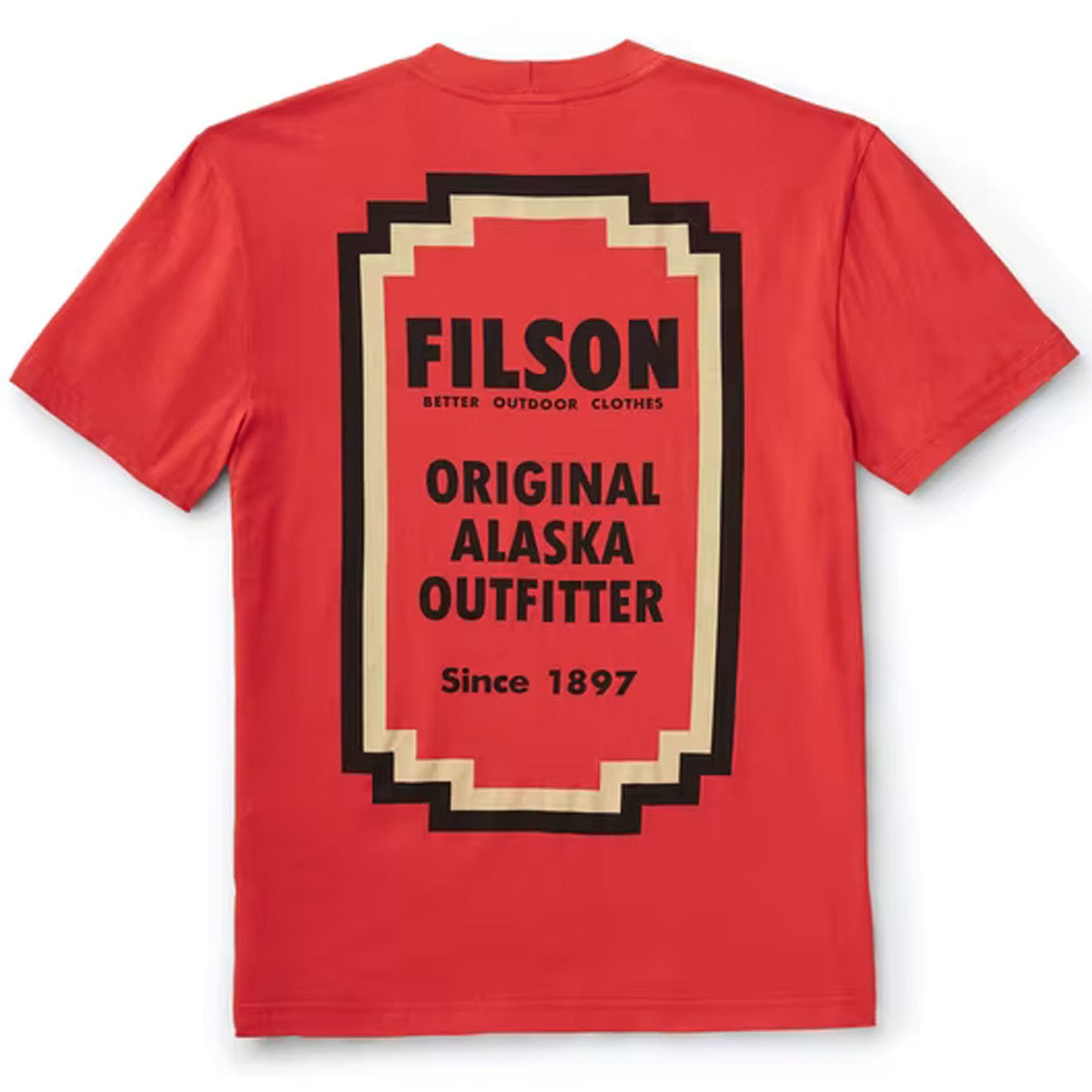 Filson S/S Lightweight Outfitter T-Shirt Red - The Sporting Lodge