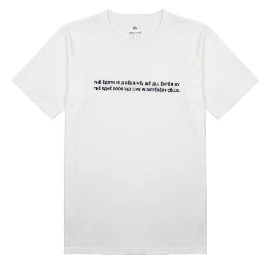 Snow Peak Typography Tee White - The Sporting Lodge