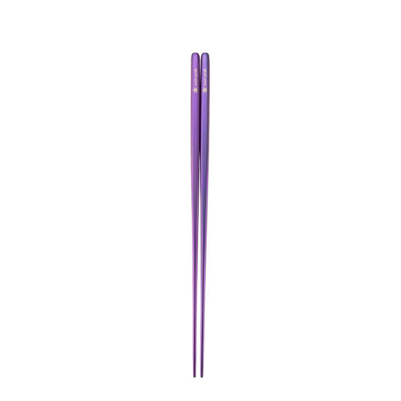 Snow Peak Titanium Chopsticks Purple - The Sporting Lodge