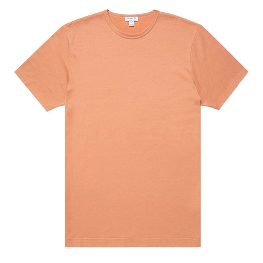Sunspel Classic Crew Neck T-Shirt Clay - The Sporting Lodge