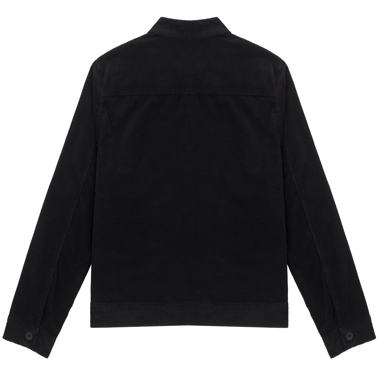 Sunspel Womens Corduroy Boxy Jacket Black - The Sporting Lodge