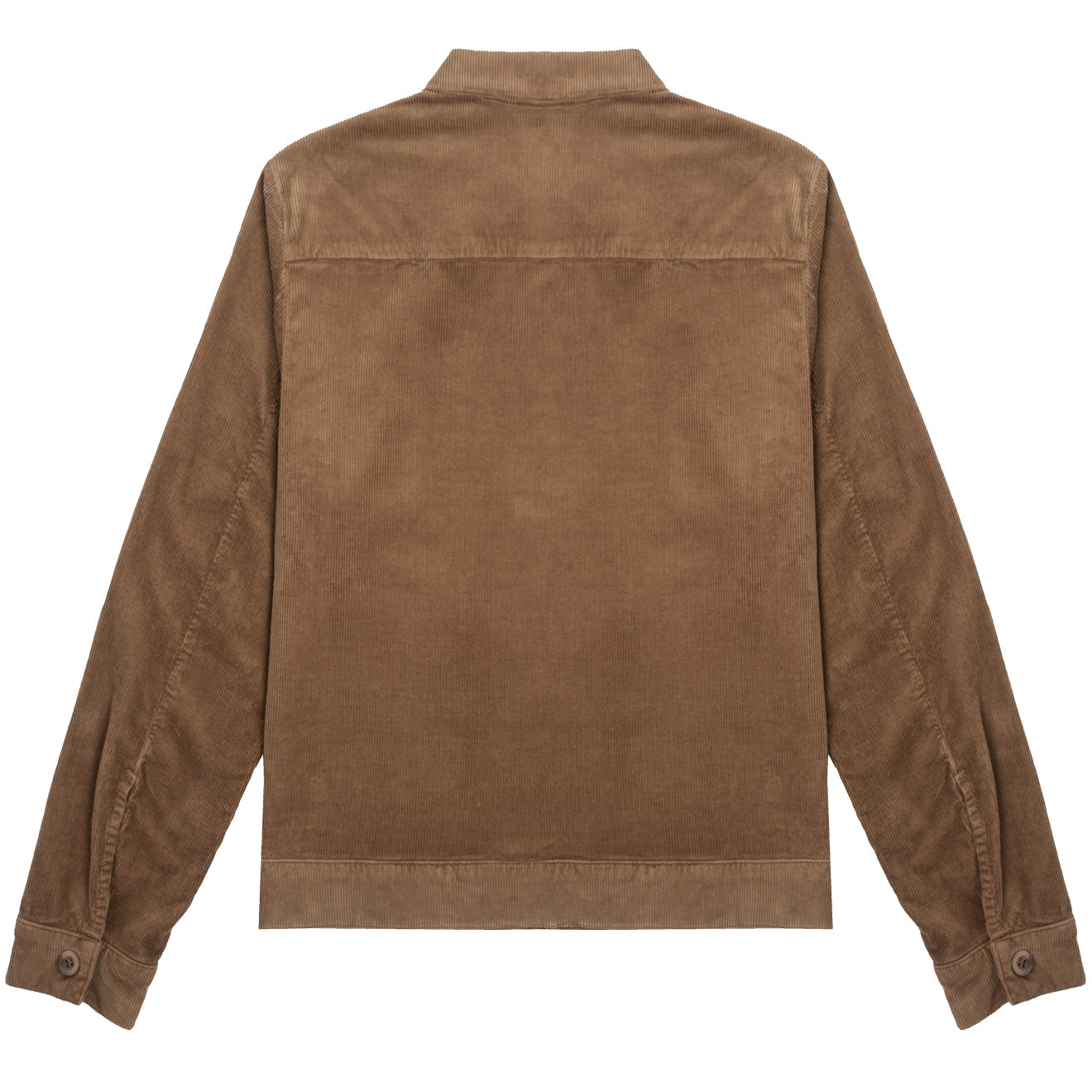 Sunspel Womens Corduroy Boxy Jacket Dark Camel - The Sporting Lodge