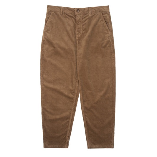 Sunspel Womens Corduroy Trousers Dark Camel - The Sporting Lodge