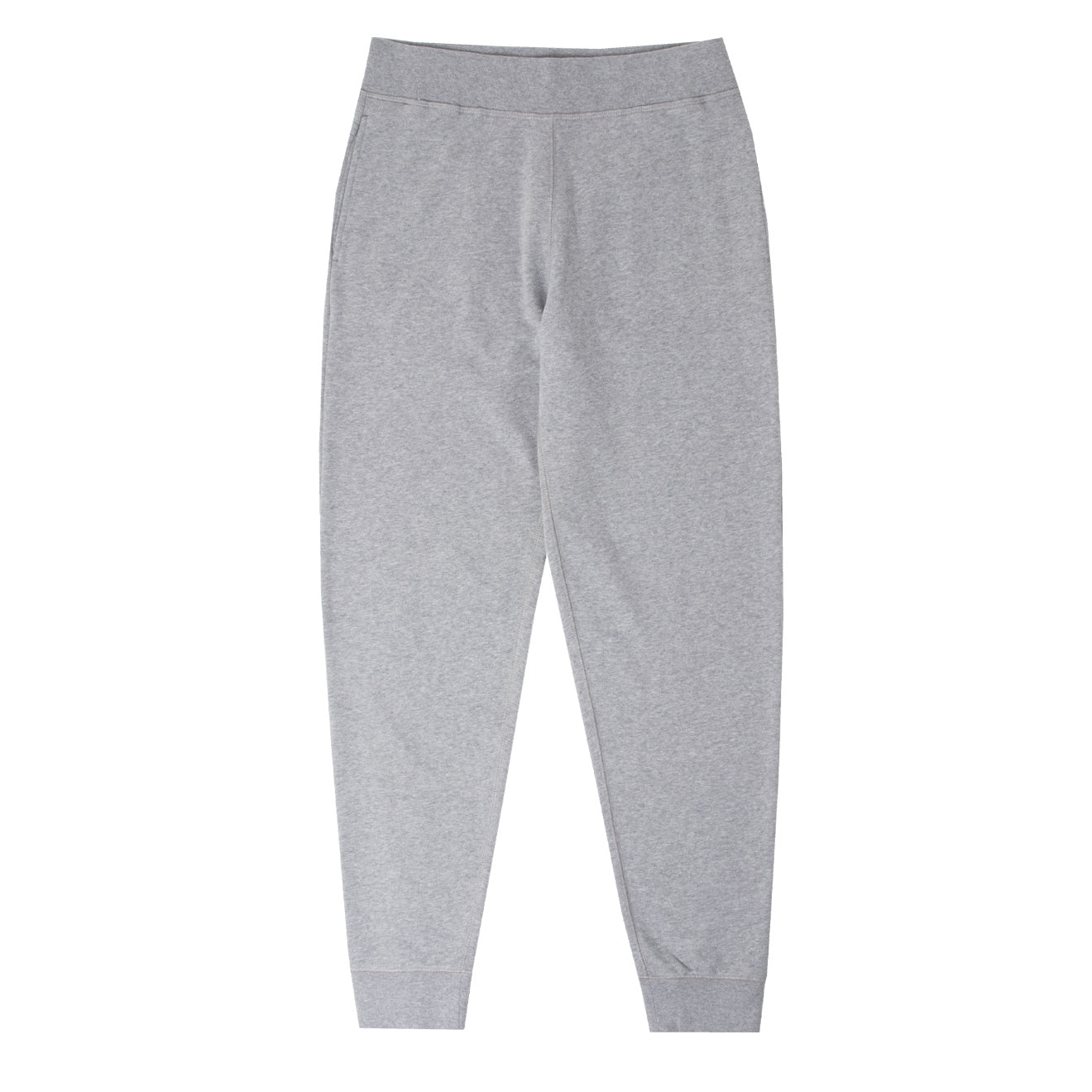 Sunspel Womens Relaxed Track Pants Grey Melange - The Sporting Lodge