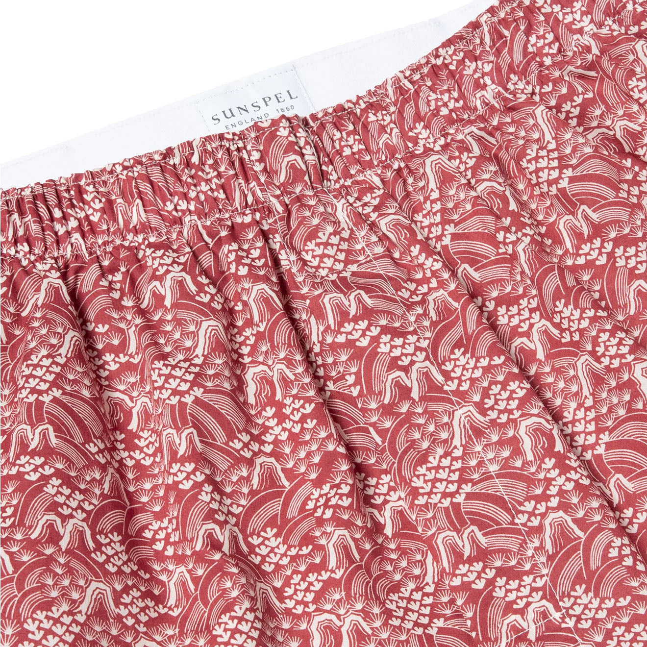 Sunspel Printed Boxer Short Liberty Japanese Floral - The Sporting Lodge