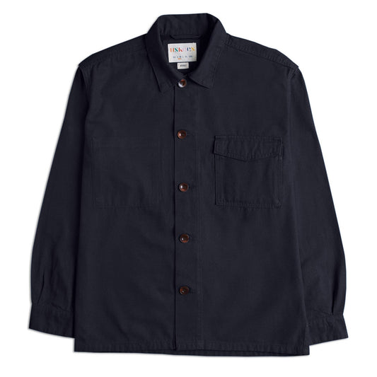 USKEES 3003 Buttoned Workshirt Midnight Blue - The Sporting Lodge