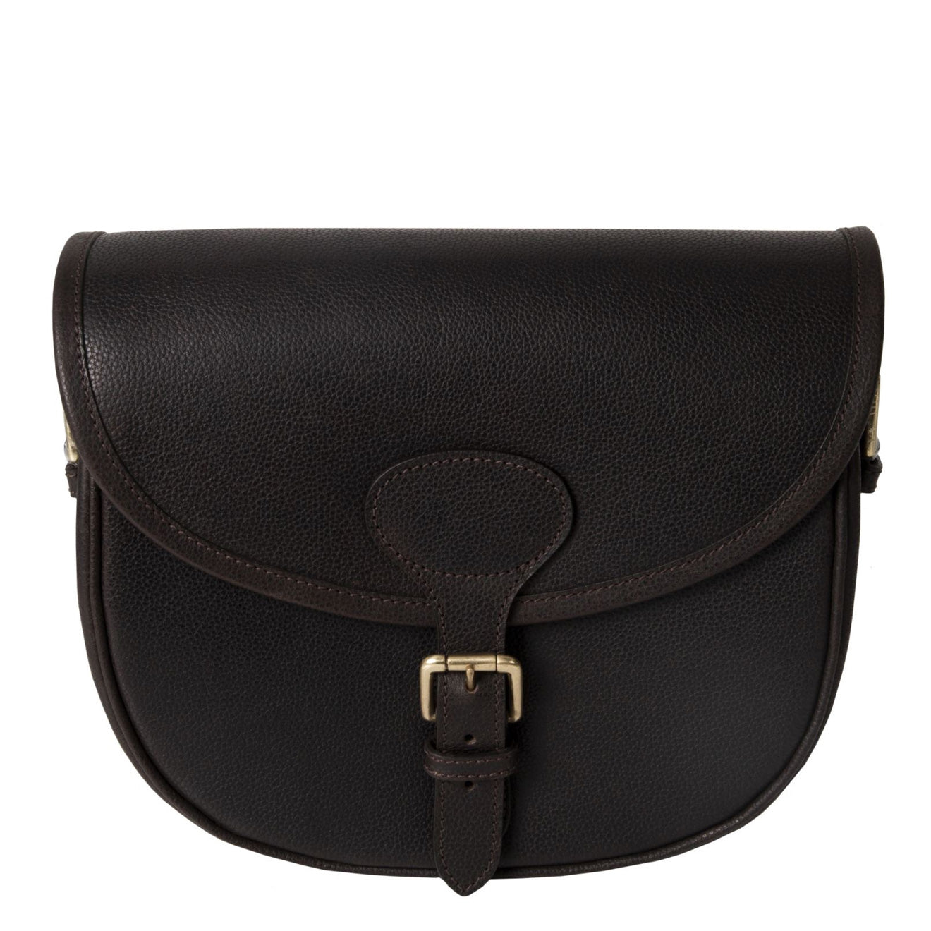 GMK Wickham Leather 100 Cartridge Bag Brown - The Sporting Lodge