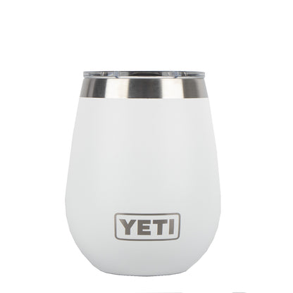 YETI Rambler 10oz Wine Tumbler MS White - The Sporting Lodge