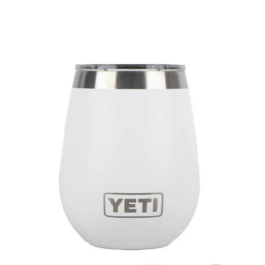 YETI Rambler 10oz Wine Tumbler MS White - The Sporting Lodge