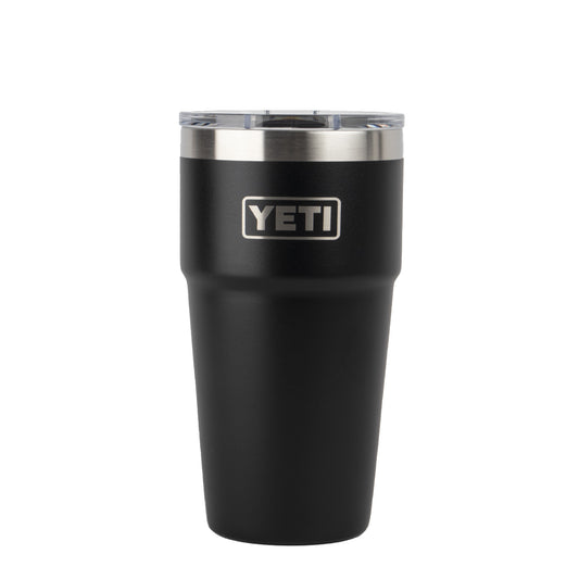 YETI Rambler 16oz Pint MS Black - The Sporting Lodge