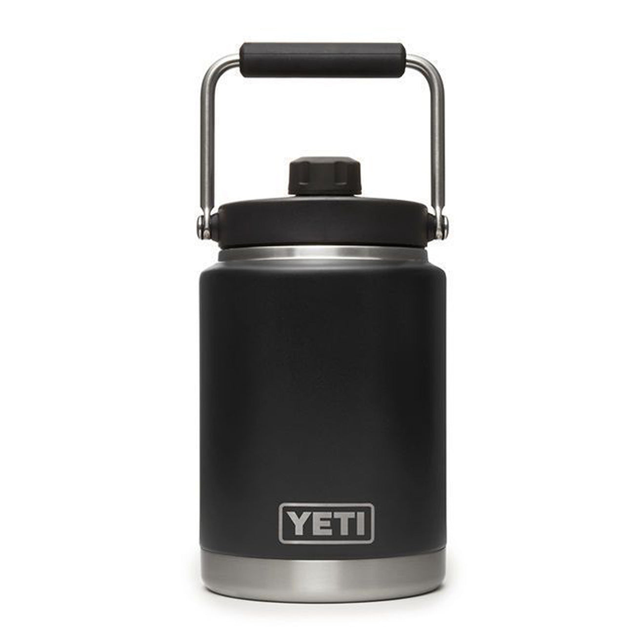 YETI Rambler Half Gallon Jug Black - The Sporting Lodge