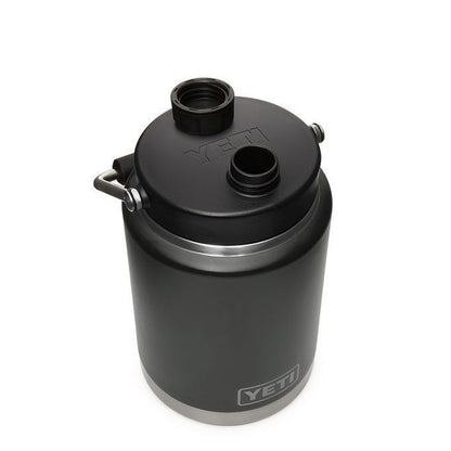 YETI Rambler Half Gallon Jug Black - The Sporting Lodge