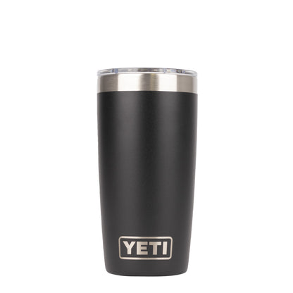 YETI Rambler 10oz Tumbler Black - The Sporting Lodge