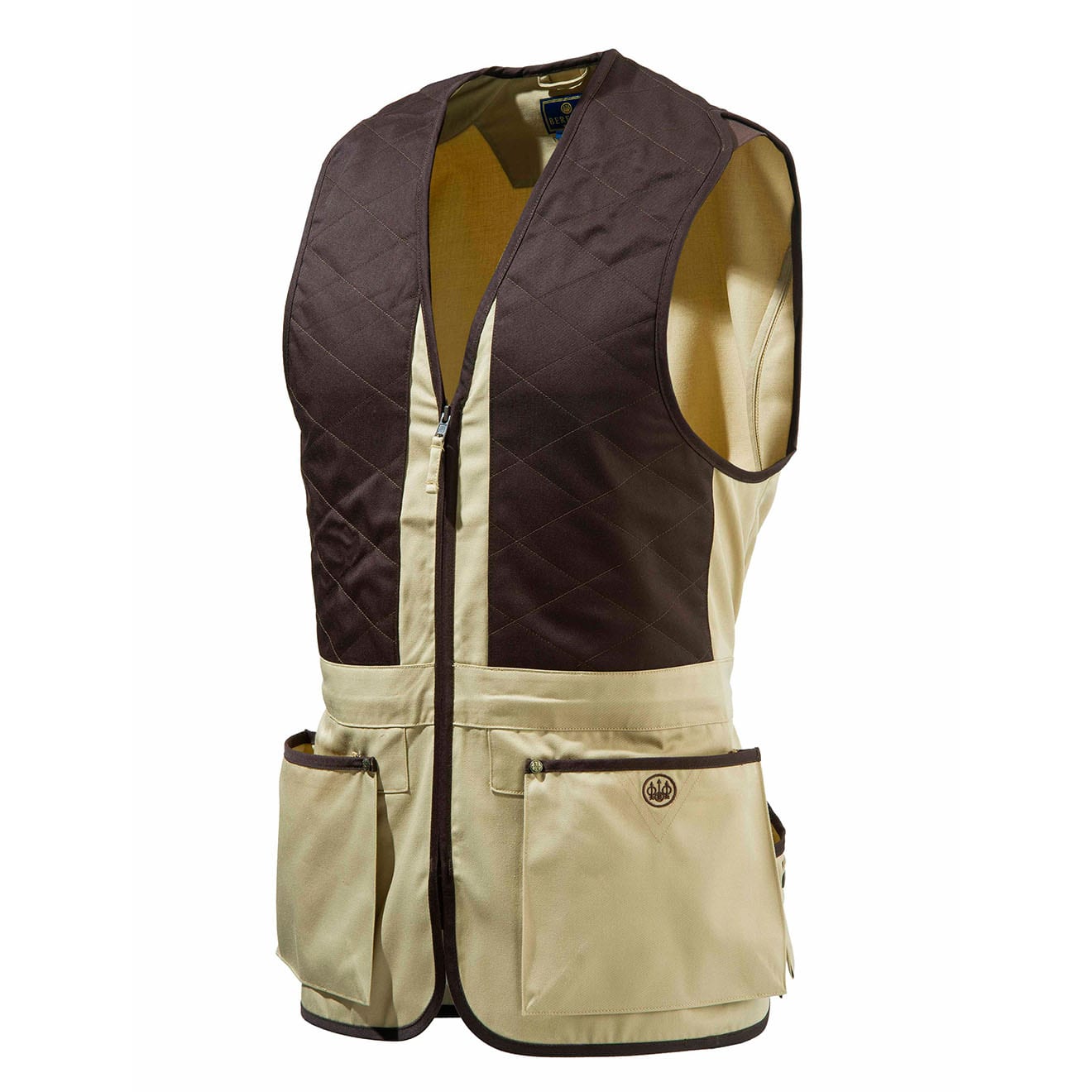 Beretta Trap Vest Corn And Coffee - The Sporting Lodge