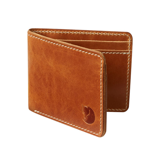 Fjallraven Ovik Wallet Leather Cognac - The Sporting Lodge