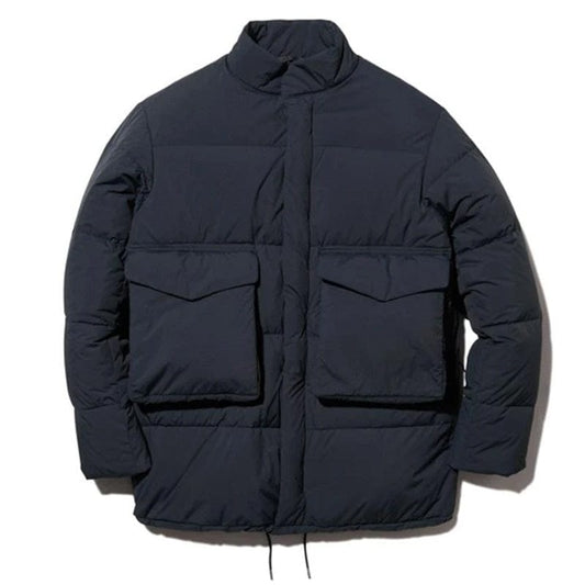Snow Peak Recycled Nylon Ripstop Down Coat Black - The Sporting Lodge