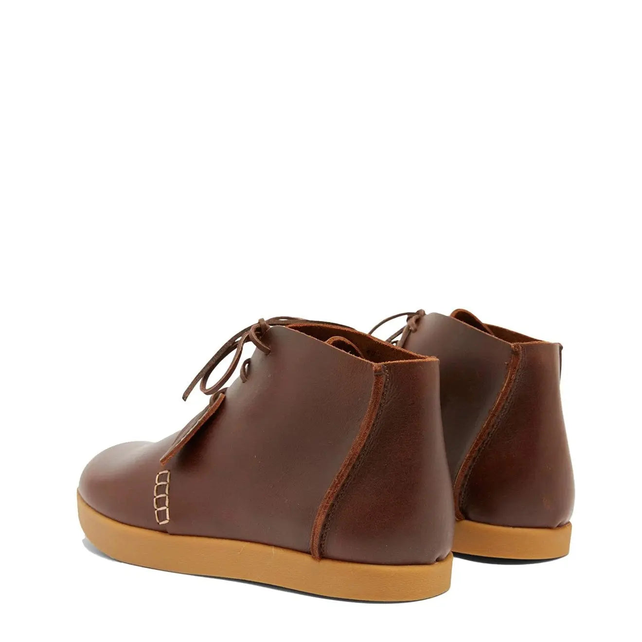 Yogi x YMC Womens Archer Leather Shoes Brown - The Sporting Lodge